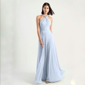Jenny Yoo Whisper Blue Halle Gown